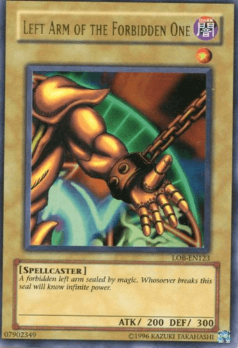 Left Arm of the Forbidden One - LOB-EN123 Ultra Rare Unlimited