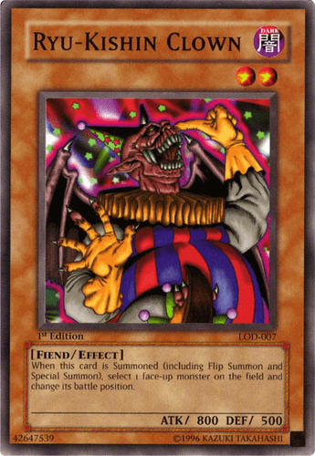 Ryu-Kishin Clown - LOD-007 Common 1st Edition