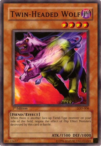 Twin-Headed Wolf - LOD-008 Common 1st Edition