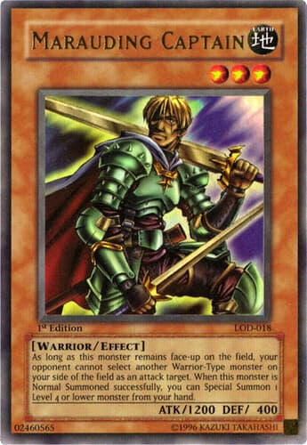 Marauding Captain - LOD-018 Ultra Rare Unlimited