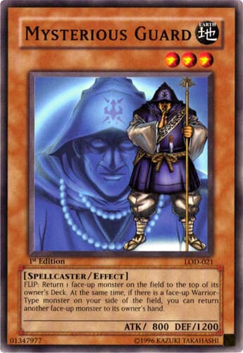 Mysterious Guard - LOD-021 Common 1st Edition
