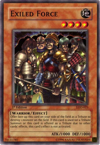Exiled Force - LOD-023 Super Rare Unlimited