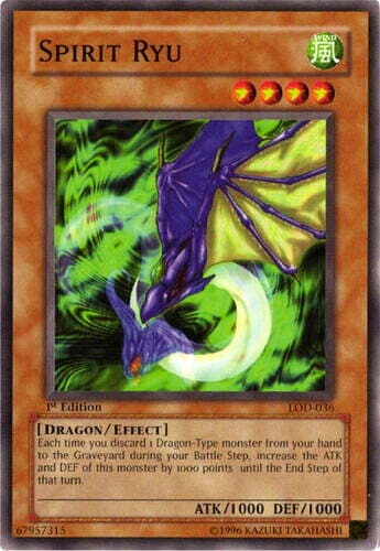 Spirit Ryu - LOD-036 Common 1st Edition