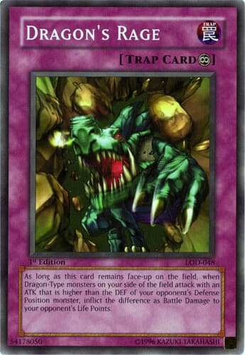 Dragon's Rage - LOD-048 Common 1st Edition