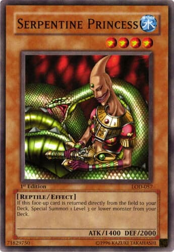 Serpentine Princess - LOD-057 Common 1st Edition