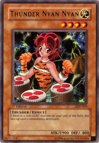Thunder Nyan Nyan - LOD-059 Rare Unlimited