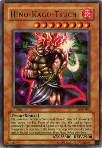 Hino-Kagu-Tsuchi - LOD-070 Ultra Rare 1st Edition