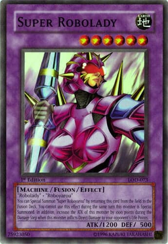 Super Robolady - LOD-073 Common 1st Edition