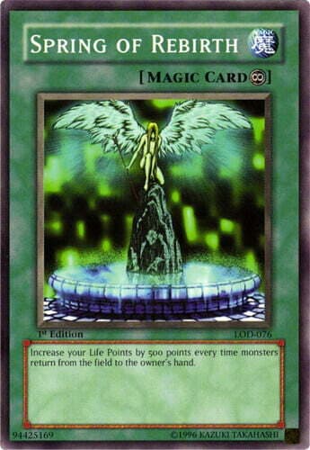 Spring of Rebirth - LOD-076 Common 1st Edition