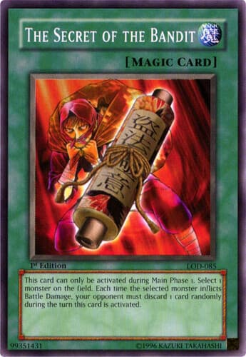 The Secret of the Bandit - LOD-085 Common 1st Edition