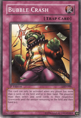 Bubble Crash - LOD-090 Common 1st Edition