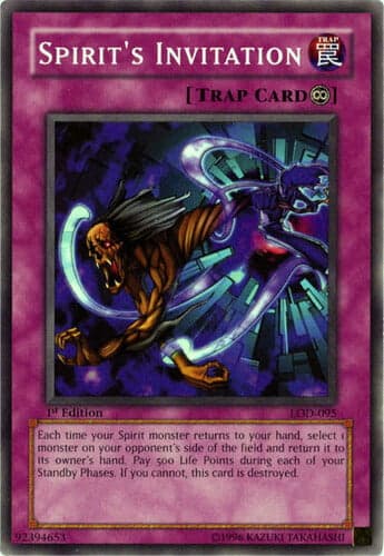 Spirit's Invitation - LOD-095 Common 1st Edition
