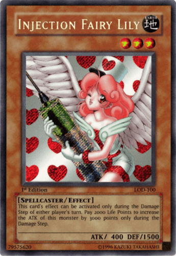 Injection Fairy Lily - LOD-100 Secret Rare Unlimited