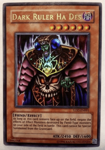 Dark Ruler Ha Des - LOD-EN001 Ultra Rare Unlimited