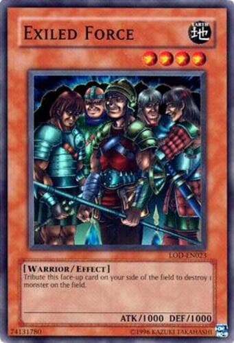 Exiled Force - LOD-EN023 Super Rare Unlimited