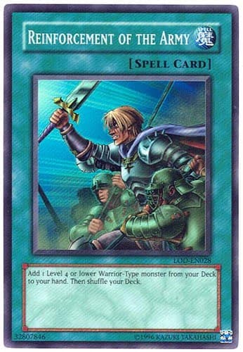 Reinforcement of the Army - LOD-EN028 Super Rare Unlimited