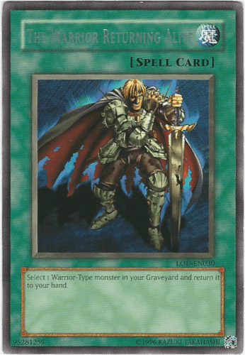 The Warrior Returning Alive - LOD-EN030 Rare Unlimited