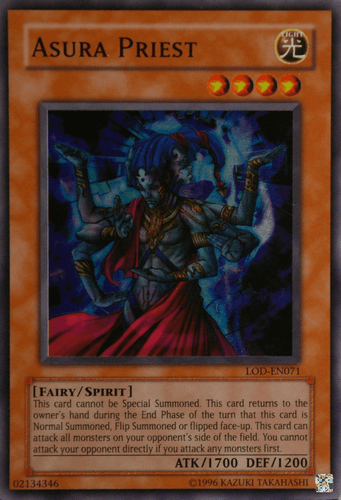 Asura Priest - LOD-EN071 Super Rare Unlimited