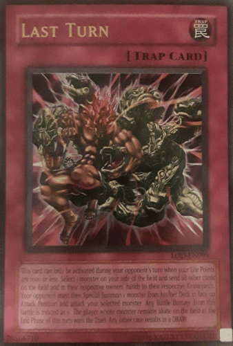 Last Turn - LOD-EN099 Ultra Rare Unlimited
