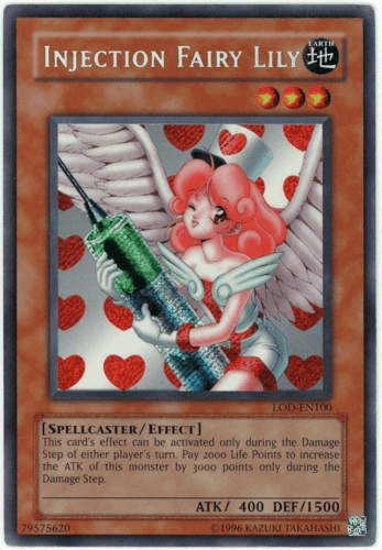 Injection Fairy Lily - LOD-EN100 Secret Rare Unlimited