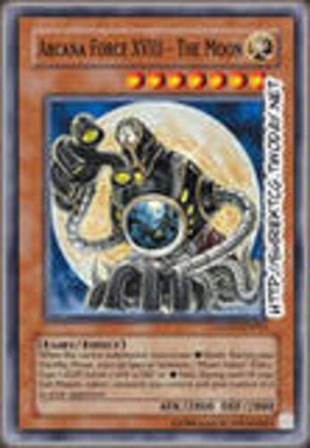 Arcana Force XVIII - The Moon - LODT-EN015 Common 1st Edition
