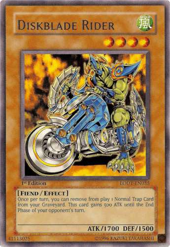 Diskblade Rider - LODT-EN035 Rare Unlimited