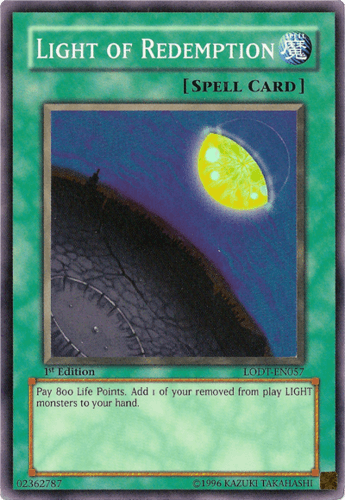Light of Redemption - LODT-EN057 Super Rare Unlimited