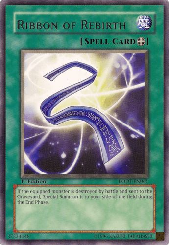 Ribbon of Rebirth - LODT-EN061 Rare Unlimited