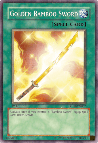 Golden Bamboo Sword - LODT-EN062 Common 1st Edition