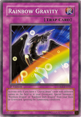 Rainbow Gravity - LODT-EN065 Common 1st Edition