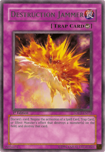 Destruction Jammer - LODT-EN072 Rare Unlimited