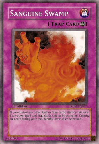 Sanguine Swamp - LODT-EN077 Common 1st Edition