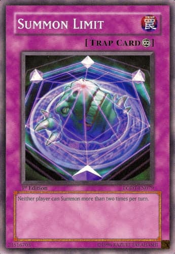 Summon Limit - LODT-EN079 Common 1st Edition