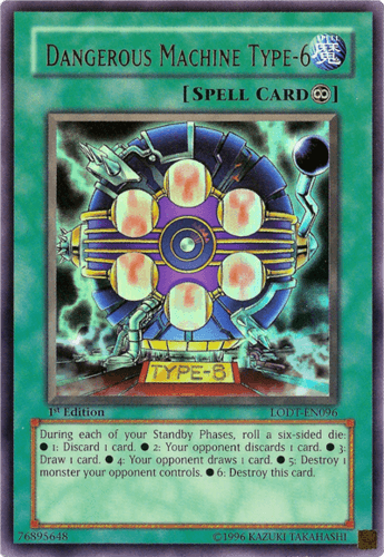 Dangerous Machine Type-6 - LODT-EN096 Ultra Rare Unlimited