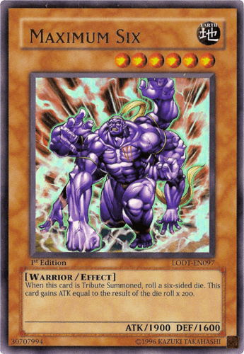 Maximum Six - LODT-EN097 Ultimate Rare 1st Edition