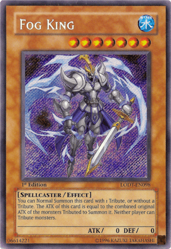 Fog King - LODT-EN098 Secret Rare 1st Edition