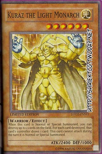 Kuraz the Light Monarch - LODT-ENSE1 Super Rare Limited Edition
