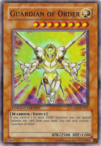 Guardian of Order - LODT-ENSP1 Super Rare Limited Edition
