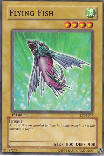 Flying Fish - LON-007 Common 1st Edition
