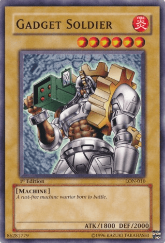 Gadget Soldier - LON-010 Common 1st Edition
