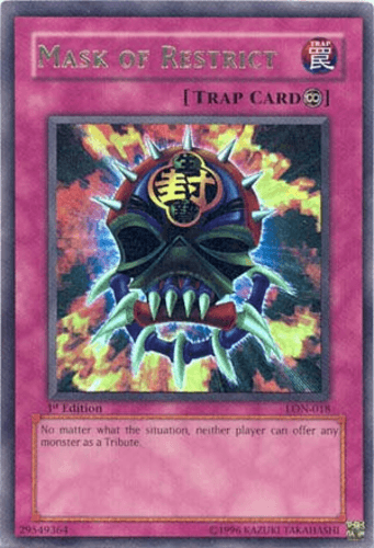 Mask of Restrict - LON-018 Ultra Rare Unlimited