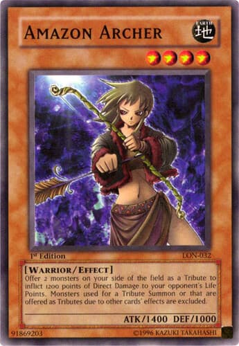 Amazoness Archer - LON-032 Common Unlimited