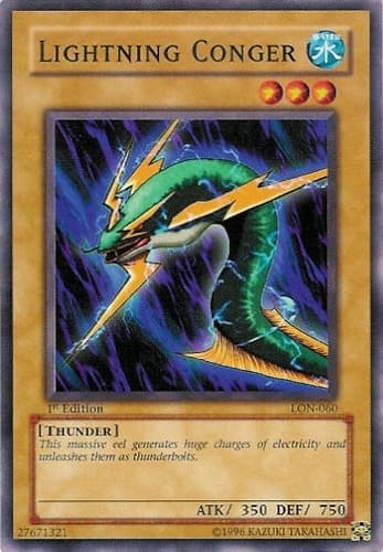 Lightning Conger - LON-060 Common 1st Edition