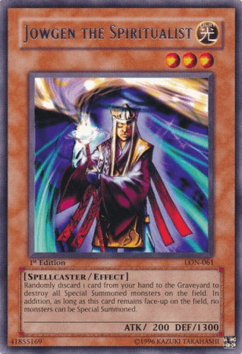 Jowgen the Spiritualist - LON-061 Rare 1st Edition