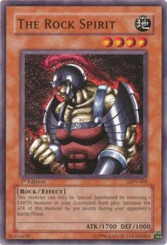 The Rock Spirit - LON-069 Common 1st Edition