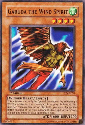 Garuda the Wind Spirit - LON-070 Common Unlimited