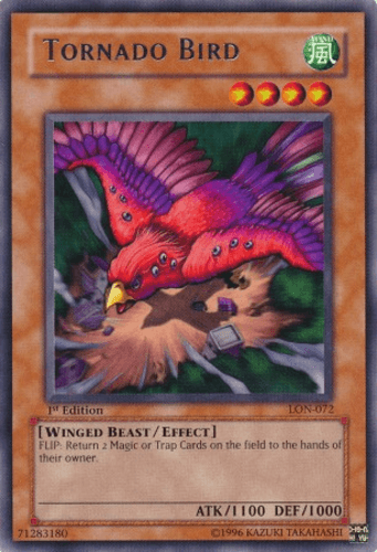 Tornado Bird - LON-072 Rare 1st Edition