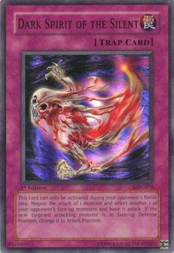 Dark Spirit of the Silent - LON-079 Super Rare 1st Edition