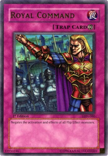 Royal Command - LON-080 Ultra Rare 1st Edition