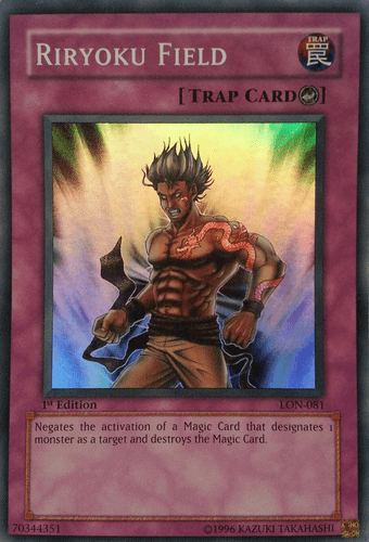 Riryoku Field - LON-081 Super Rare 1st Edition
